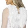 Smiffys Large White Feathered Wings Accessory Angels