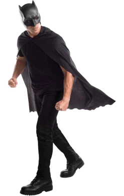 Rubies Batman Facepiece & Cape - Adult