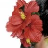 Smiffys Around The World Red Flower Hairclip Accessory