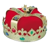 Bristol Novelty Jewelled Fabric Queens Crown