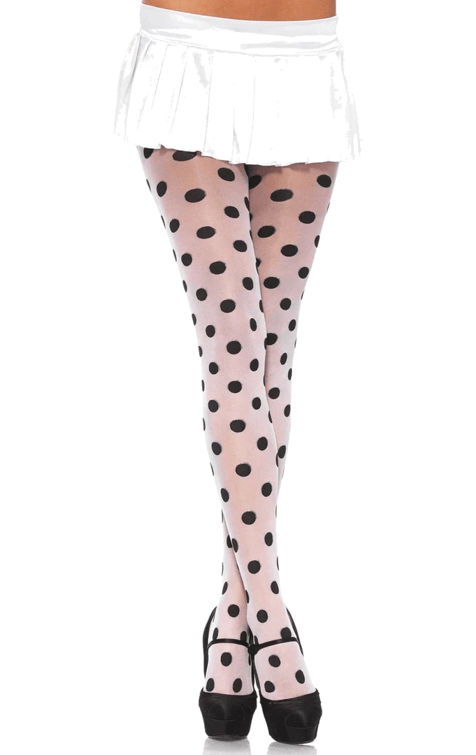 Leg Avenue Dolls Polka Dot Tights Accessories