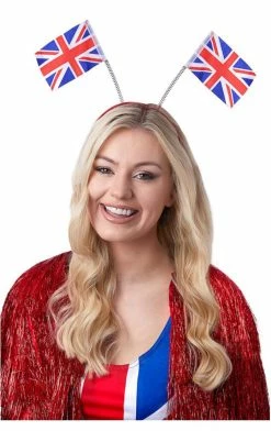Generic Unisex Union Jack Bopper Headband Around The World