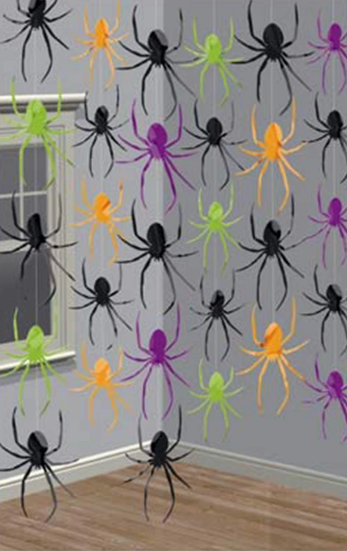 Amscan All Party Decorations And Props Spider String House Decorations