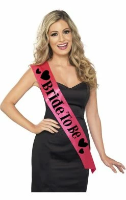 Smiffys Hen Night Bride To Be Sash Accessory