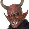 Smiffys Halloween Devil Demon Facepiece