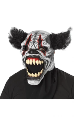 California Costumes Last Laugh Ani-Motion Facepiece Clowns