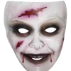 Morris Costumes Halloween Ladies Transparent Zombie Facepiece