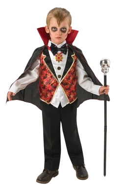 Rubies Evil Villains Kids Classic Dracula Costume