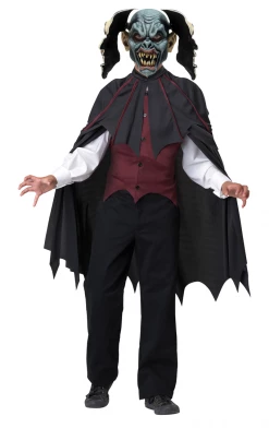 California Costumes Kids Moving Facepiece Vampire Costume Halloween