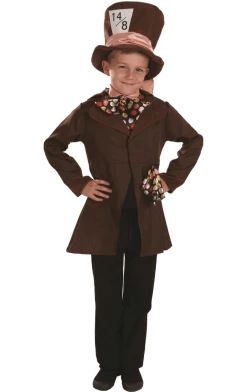 Fun Shack Kids Little Mad Hatter Costume Movies