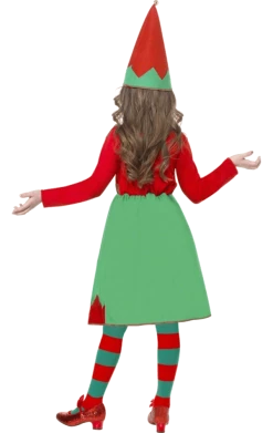 Smiffys Kids Elf Dress Costume Christmas