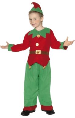Smiffys Kids Elf Costume Christmas