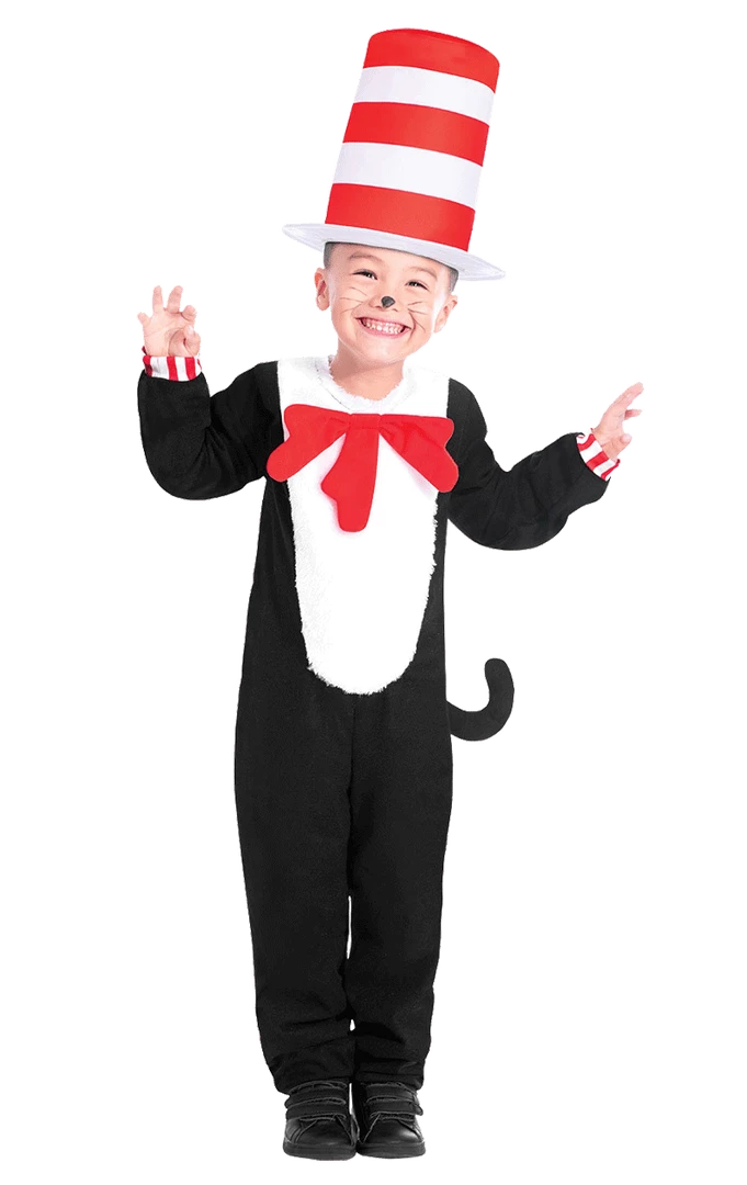 Amscan Kids Cat In The Hat Costume