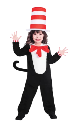 Amscan Kids Cat In The Hat Costume