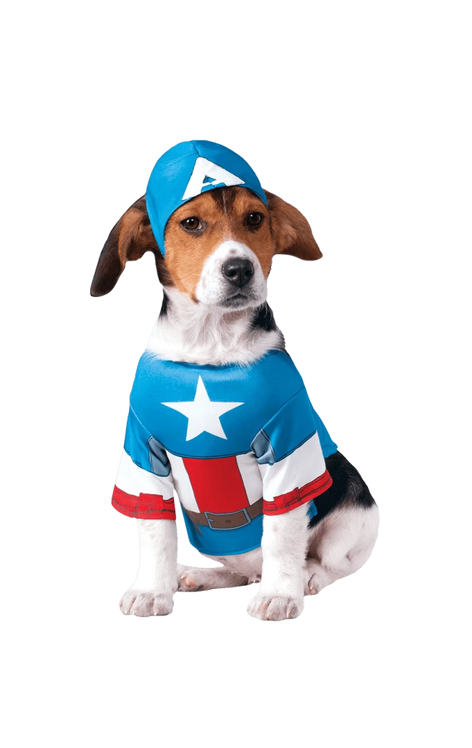Rubies Captain America Dog Costume Movies