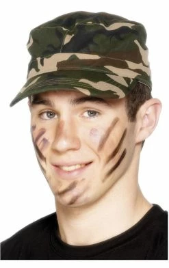 Smiffys Army Cap Accessory Military
