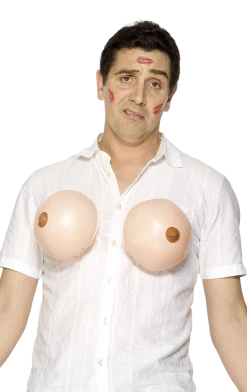 Smiffys Inflatable Costumes Inflatable Boobs Accessory