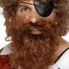 Smiffys Book Characters Pirate Brown Nylon Beard Accessory