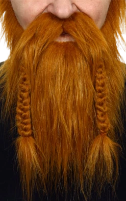 Generic Viking Beard Auburn Accessory