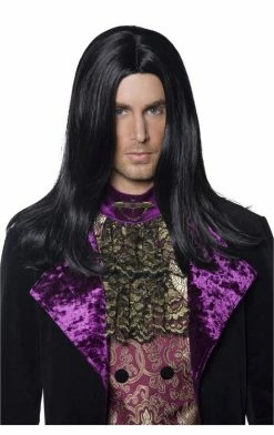 Smiffys Halloween Gothic Count Wig