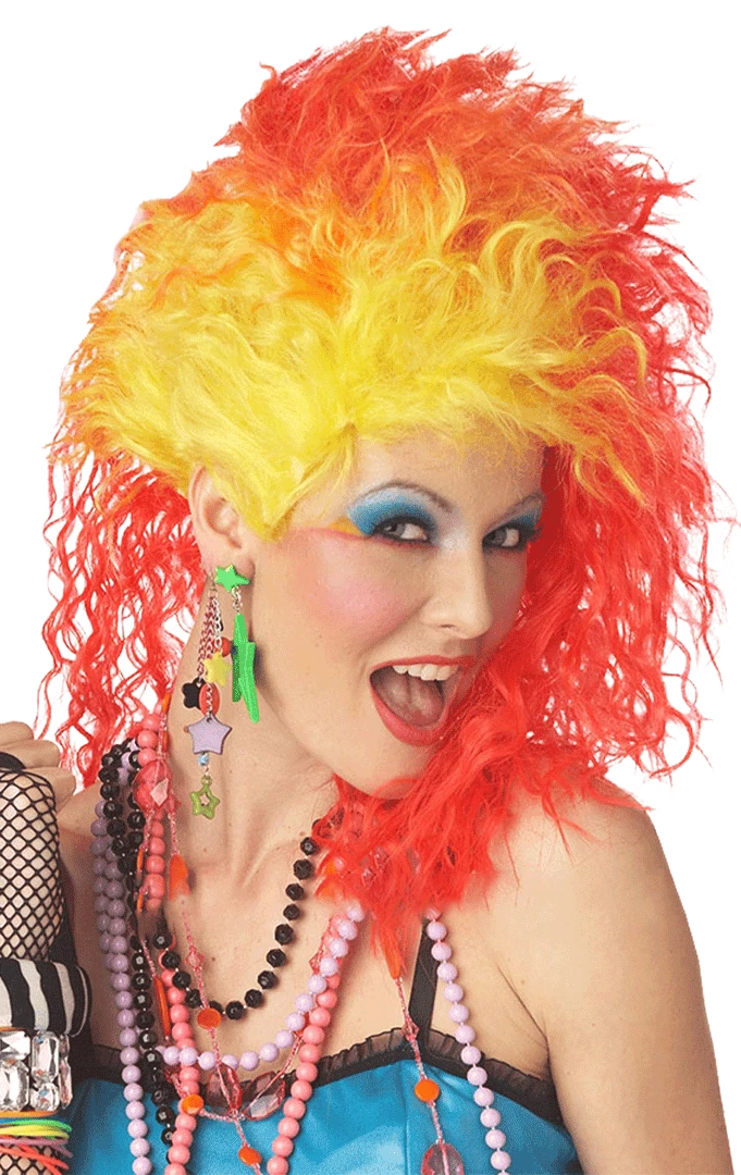 California Costumes Punk True Colours Wig