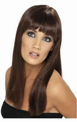 Smiffys 1960's Glamourama Brown Wig