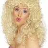 Smiffys Boogie Babe Blonde Wig Baywatch & Lifeguards