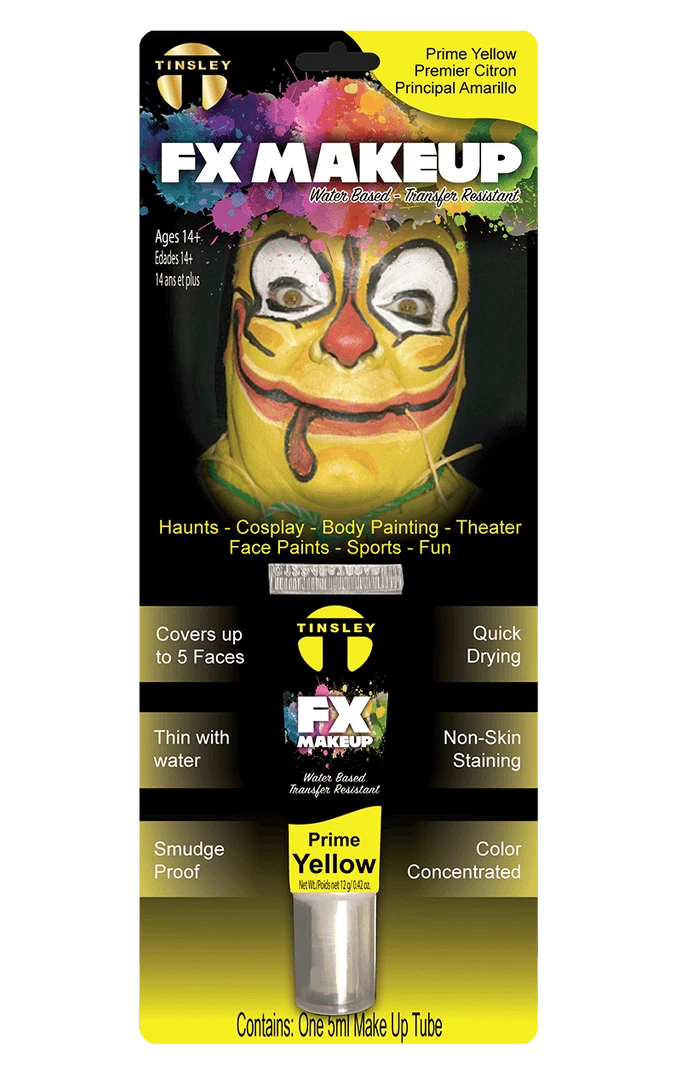 Tinsley Transfers Prime Yellow FX Face Paint