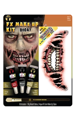 Tinsley Transfers Clowns Zombie Makeup Kit