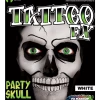 Tinsley Transfers White Party Skull Accessory