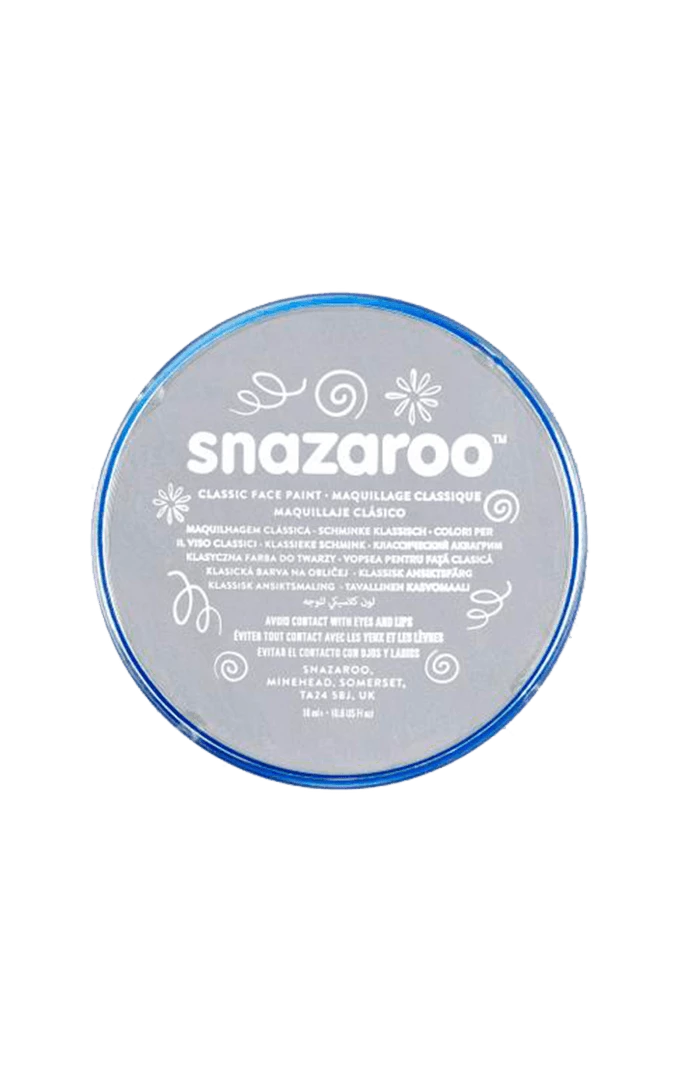 Bristol Novelty Grey Snazaroo Face Paint Aliens