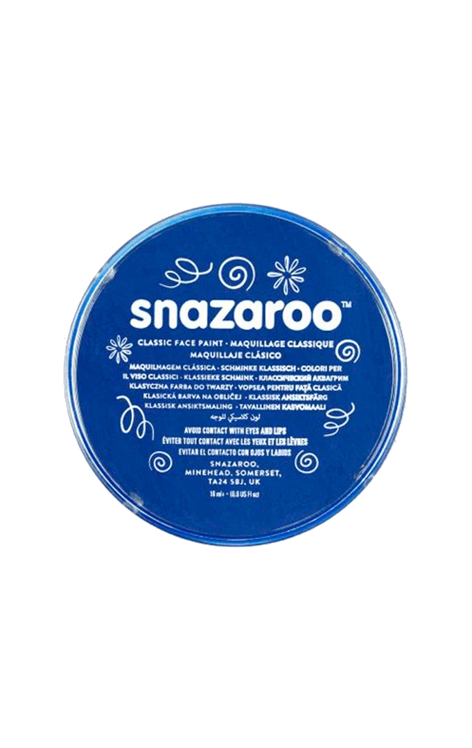 Bristol Novelty Blue Snazaroo Face Paint
