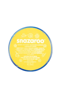 Bristol Novelty Cartoons Yellow Snazaroo Face Paint