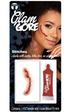 Tinsley Transfers Bloody Stitches Glam Gore SFX Circus