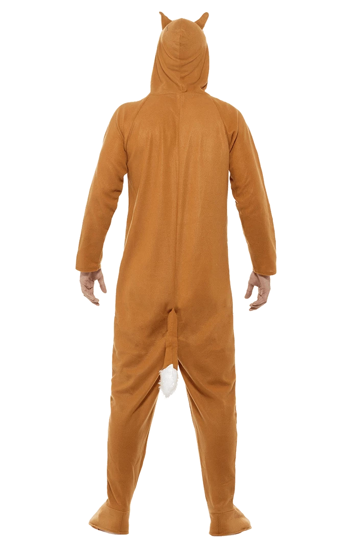 Smiffys Adult Fox Onesie Costume Animals