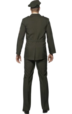 Smiffys American / USA Mens Wartime Military Officer Costume