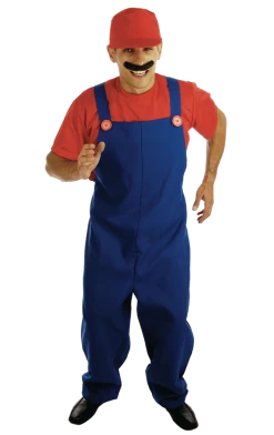 Fun Shack Adult Red Plumbers Mate Costume