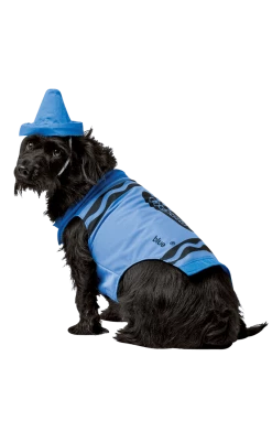 Rasta Imposta Crayola Blue Dog Costume Crayons