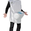 Rasta Imposta Novelty Adult Funny Toilet Costume