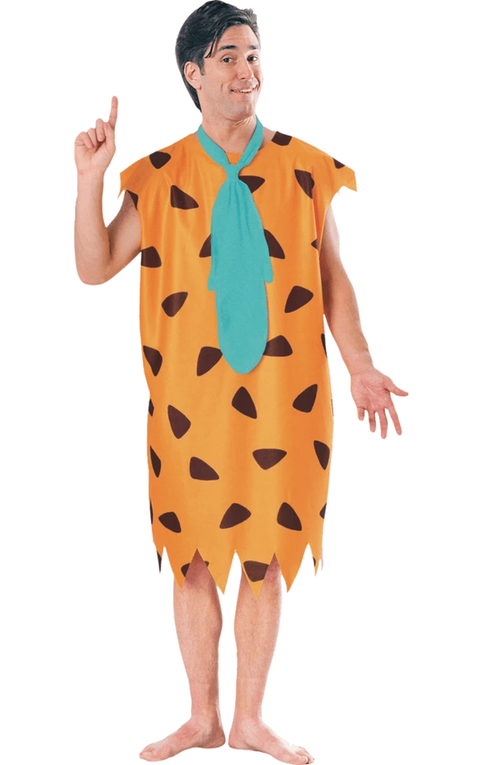 Rubies Adult Fred Flintstone Costume Cartoons