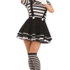 Fun Shack Halloween Muted Mime Artiste Costume