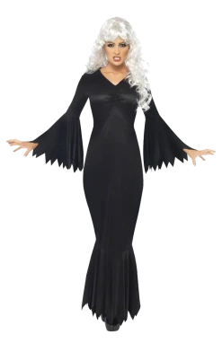 Smiffys Costumes Under £20 Black Vamp Dress Costume