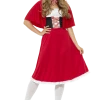 Smiffys Book Characters Adult Red Riding Hood Fairytale Costume