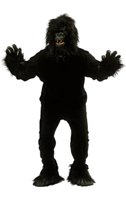 Bristol Novelty Budget Gorilla Costume Animals