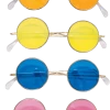 Smiffys Round Hippie Sunglasses Music & Pop/Rock Stars