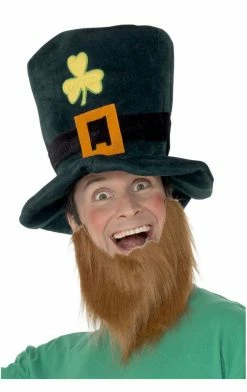 Smiffys Around The World Adult Irish Leprechaun Hat & Beard