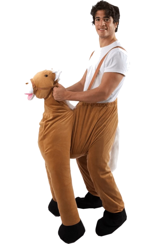 Bristol Novelty Animals Adult Deluxe Horsing Around Costume