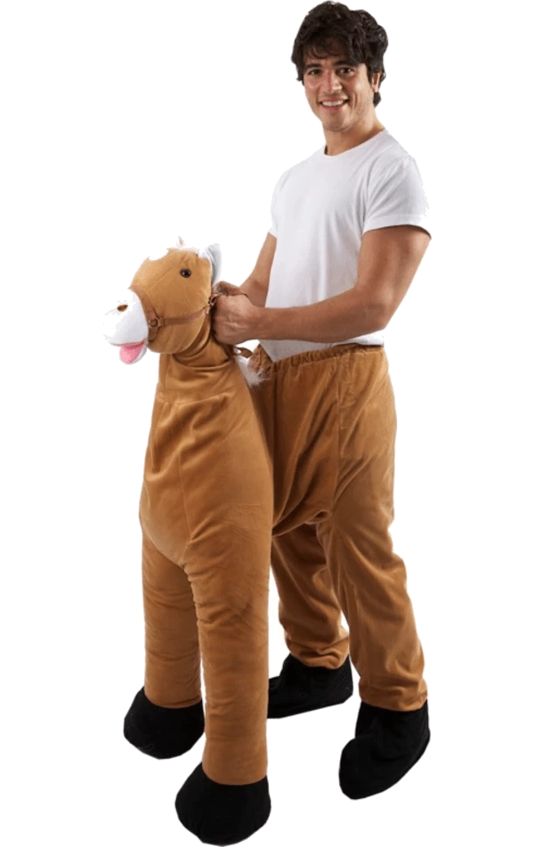 Bristol Novelty Animals Adult Deluxe Horsing Around Costume