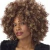 California Costumes Foxy Fro Brown Afro Wig Music & Pop/Rock Stars