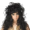 California Costumes 70s Wild Black Wig 1980's